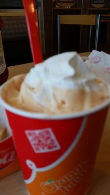 Pumpkin pie blizzard