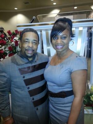 Me and The Pastor of this marvelous church