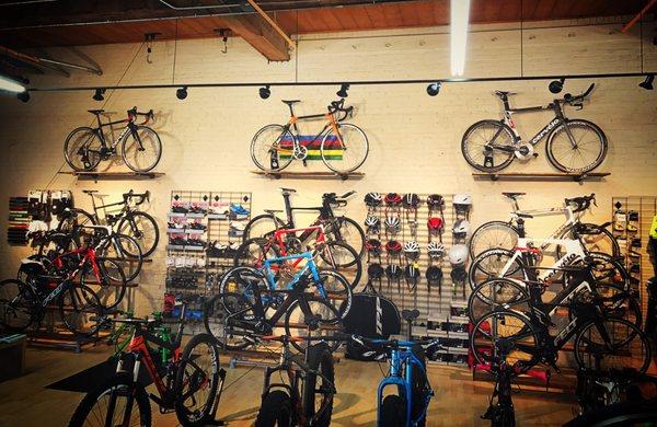 The Bike Wall at Fit Werx 2 in Peabody