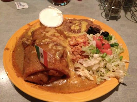 Chimichanga Plate