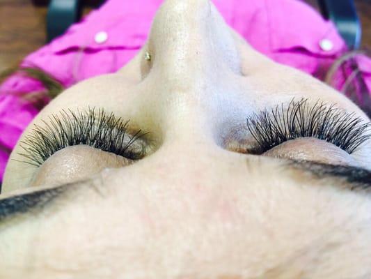 Eyelash extension..