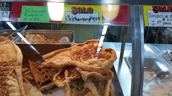 Definitely the biggest chicharrones I've seen