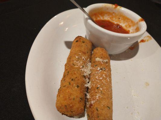 Homemade mozzarella sticks- there were 4 in the order.