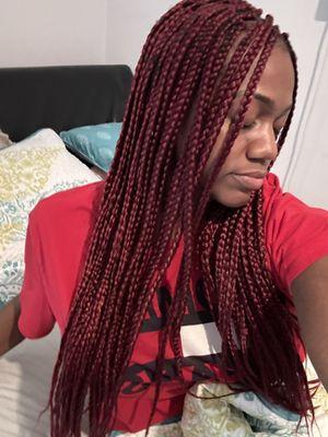 Box braids 20"