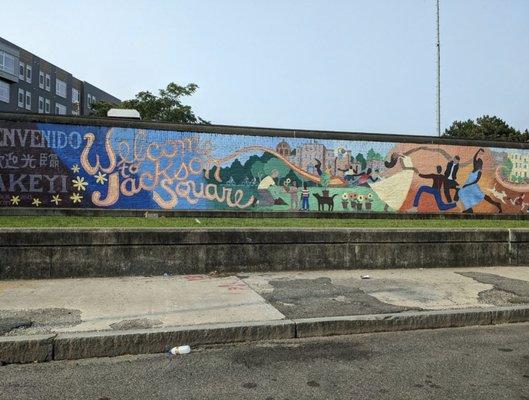 Jackson Square mural 7/2023