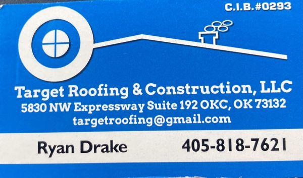 Target Roofing & Construction Locally owned and in business over 14 years