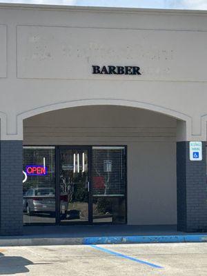 New barber shop