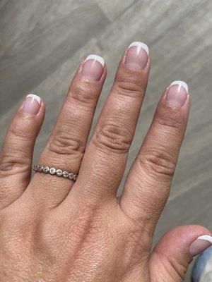 Gel French mani