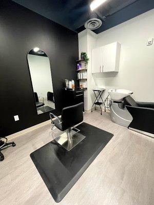 private studio located at Indie Salon Suites in Boulder, CO.