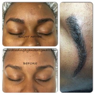 Eyebrow shaping and tinting available!
 Make your appointment now.