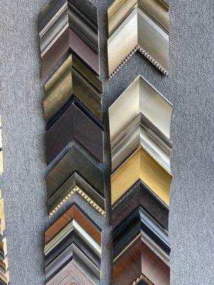 A sampling of the plethora of frame options here!