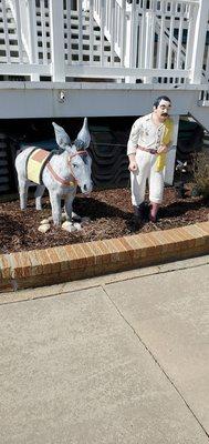 Statues at Monterey