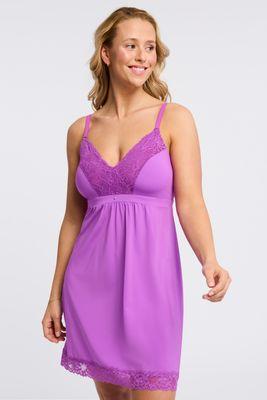 Montelle Intimates Bust Support Chemise in beautiful Dahlia.