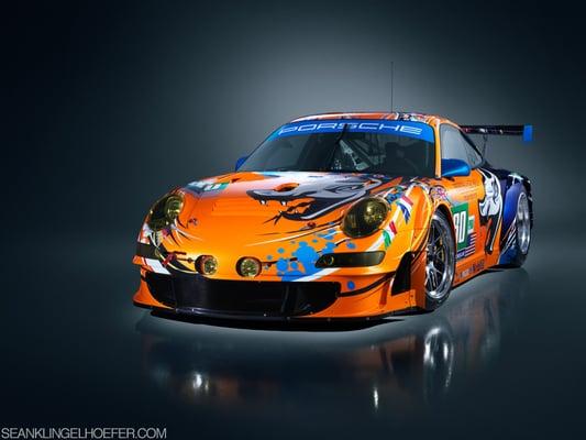 Flying Lizard Custom Graphics for Le Mans