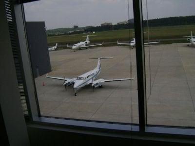 3M Prestige 50 window films used at the Dulles Jet Center in Virginia