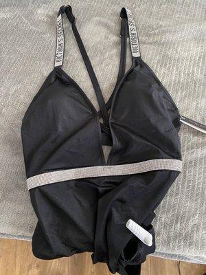 The wife's swimsuit with the security tag still attached, ugh , going back tomorrow