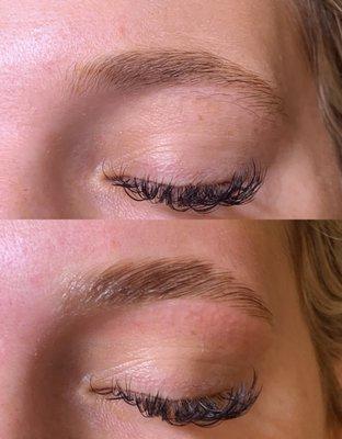 Brow Lamination & wax