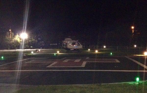 Life flight on stand by.