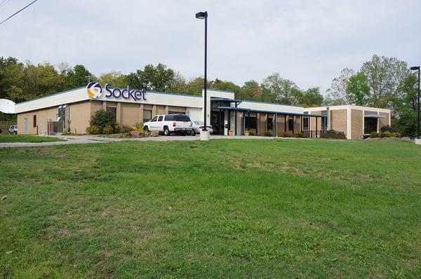 This is a photo of Socket's headquarters in Columbia, MO. They also have offices in Jefferson City and Saint Peters