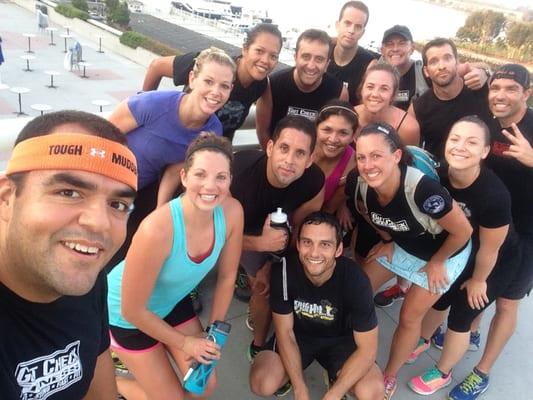 Convention Center stairs workout crew!