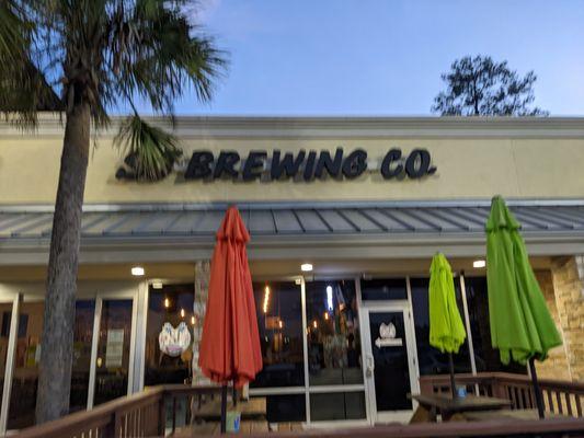 Entrance to SJ Brewing Company, Yulee