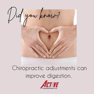 Chiropractic and digestion