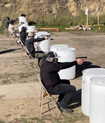 "Good Guy with a Gun" class providing shoot and move scenarios for conceal carry permits