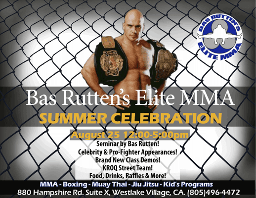 Join us August 25th 2012 for a day full of LIVE MMA! 12pm-5pm