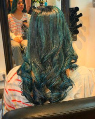 Aqua highlights!