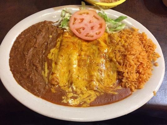 Enchiladas Plate