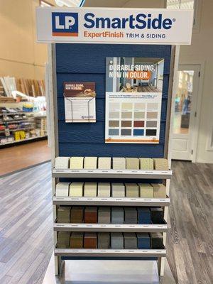 Durable siding. Now in Color!