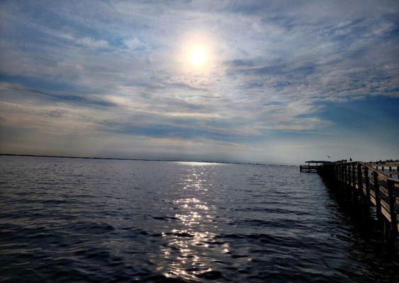 Views by the pier.