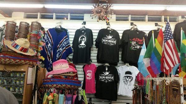 Fun tees, hats, bags and ponchos