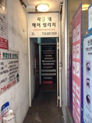 This place "only Korean" so if you speak English and need your hair done done waste your time.