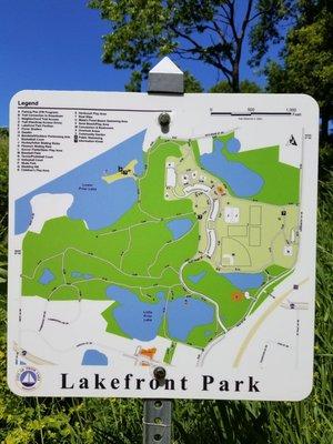 Map of park