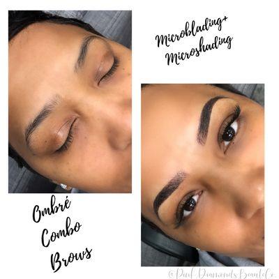 Beautifully natural Permanent Ombre Brows