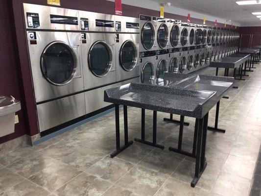 State of the art washers and dryers!