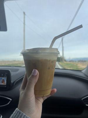 Iced sweet cream coffee (small)