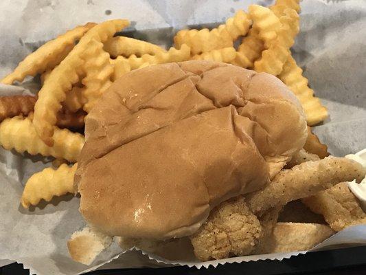 Catfish sandwich