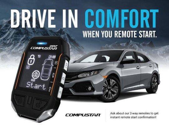 One of the best remote start/ alarm combos in the business! Sold at Paradise village!