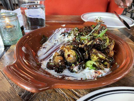 Fried Brussels Sprouts