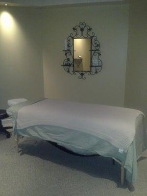 Beautiful massage room.