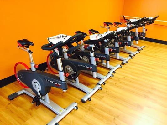 Brand new spin bikes