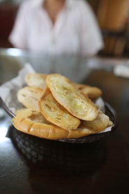 Cuban bread w melted butter