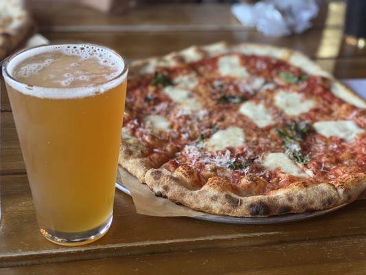 Margherita and IPA