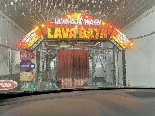 The Lava Bath!