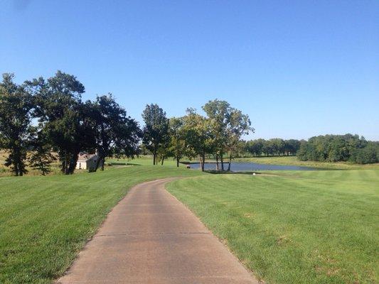 1st hole fairway