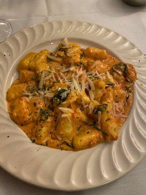 Stuffed ricotta gnocchi