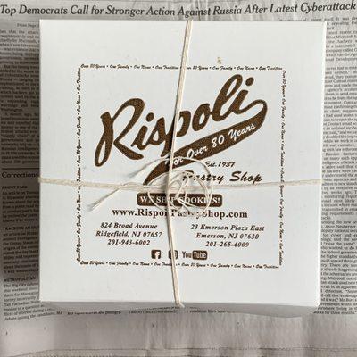 ..life is like a box of Rispoli Pastries, the quality has been the BEST for 80+ years!!