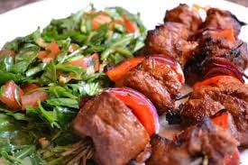 Lamb kebab